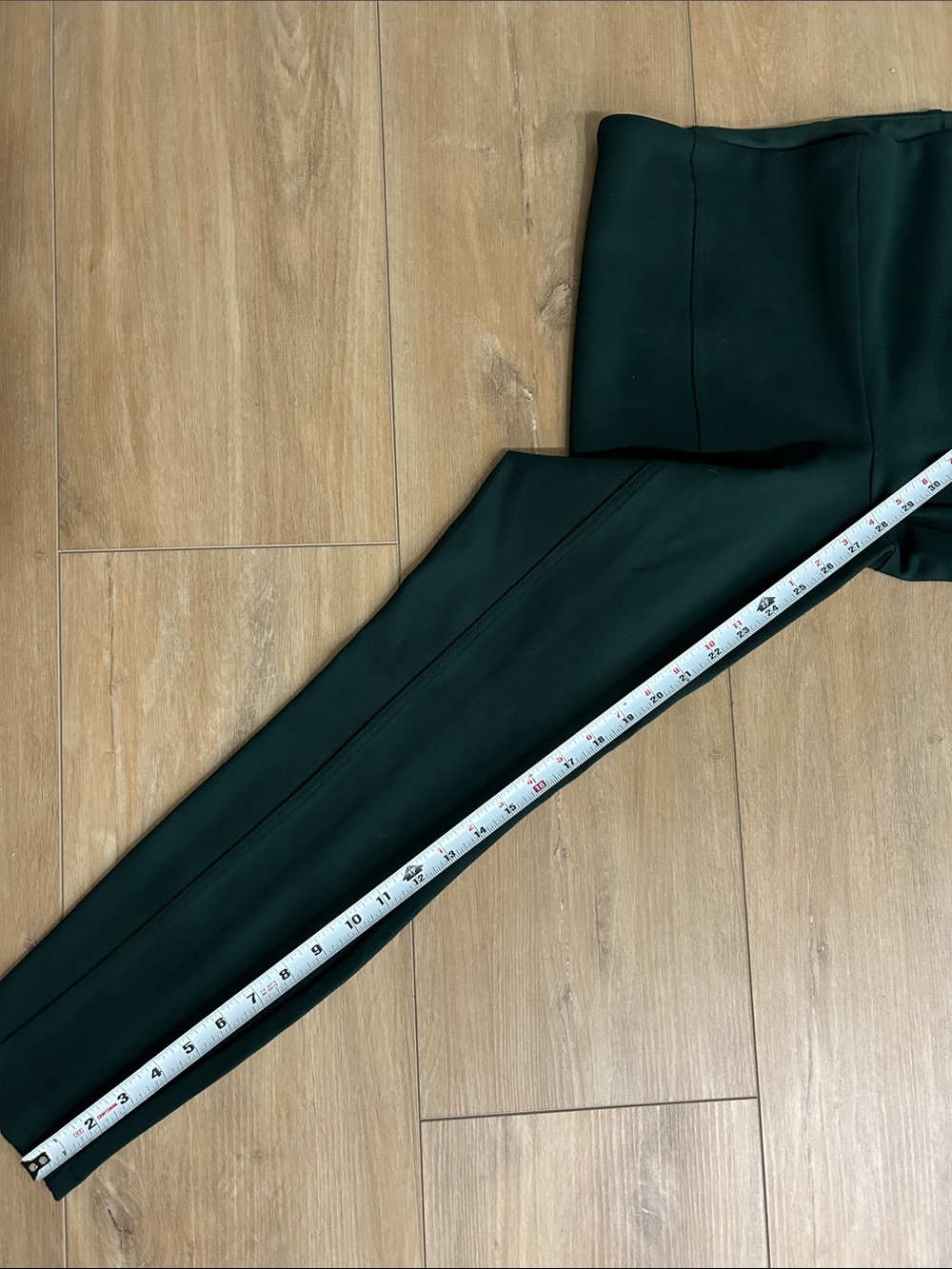 NWT - MAISON D’ AMÉLIE Ponte Pants in Forest Green - Picture 8 of 9
